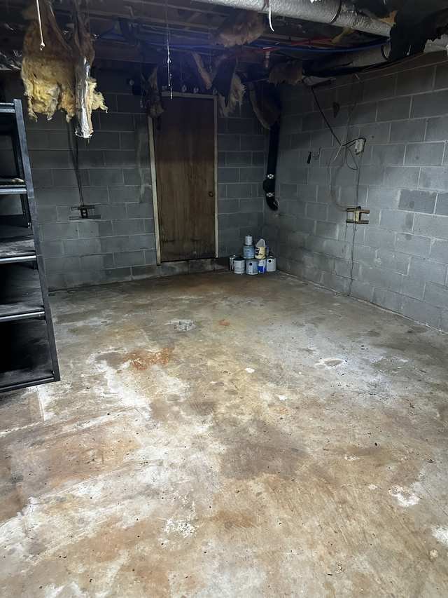 Basement storage
