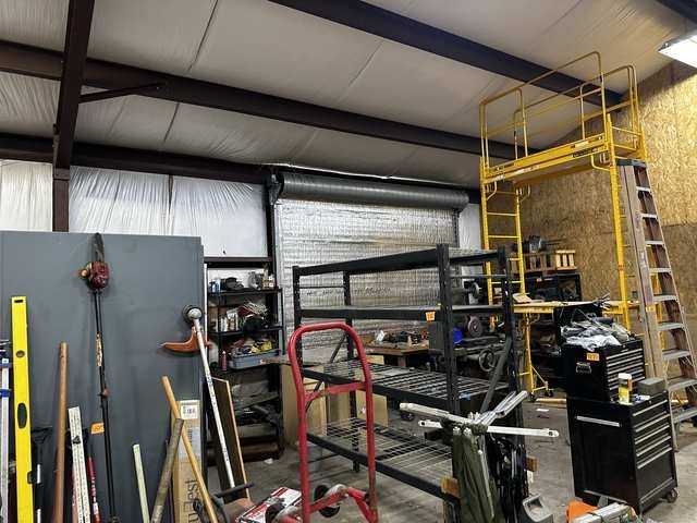 Bay space and racking